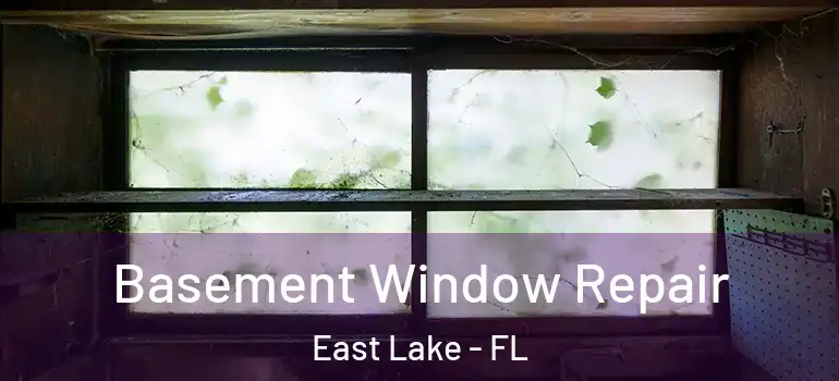 Basement Window Repair East Lake - FL