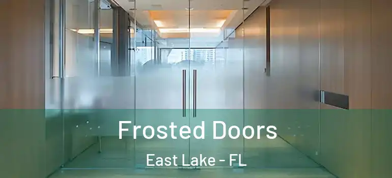 Frosted Doors East Lake - FL