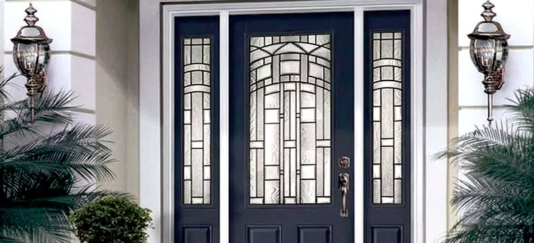Stained Glass Door Panels in East Lake, FL