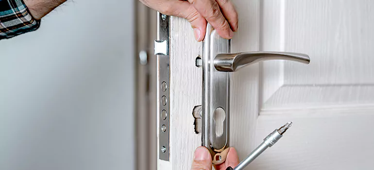 Front Door Knob Repair in East Lake, FL