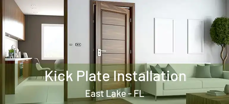 Kick Plate Installation East Lake - FL