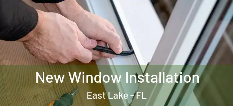 New Window Installation East Lake - FL