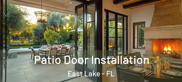 Patio Door Installation East Lake - FL