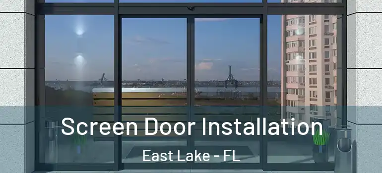 Screen Door Installation East Lake - FL