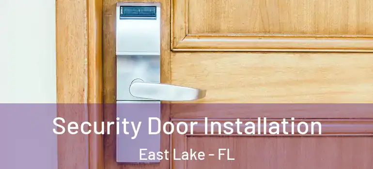 Security Door Installation East Lake - FL