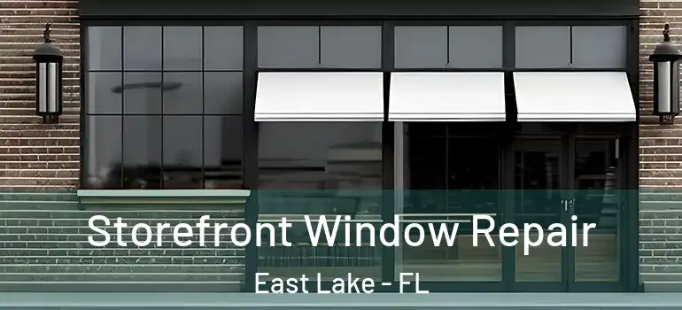 Storefront Window Repair East Lake - FL