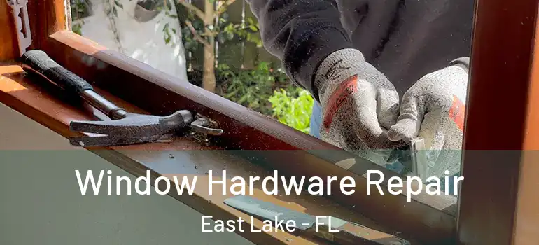 Window Hardware Repair East Lake - FL