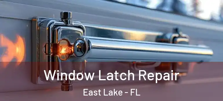 Window Latch Repair East Lake - FL